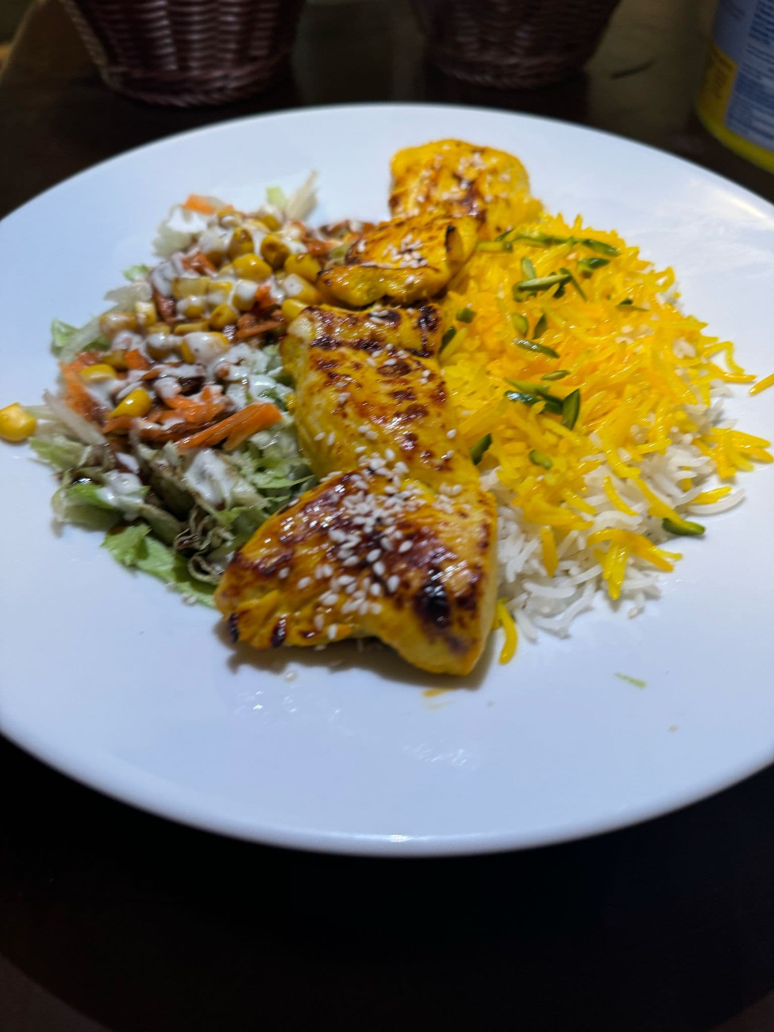 Saffron Djudjeh Kabab